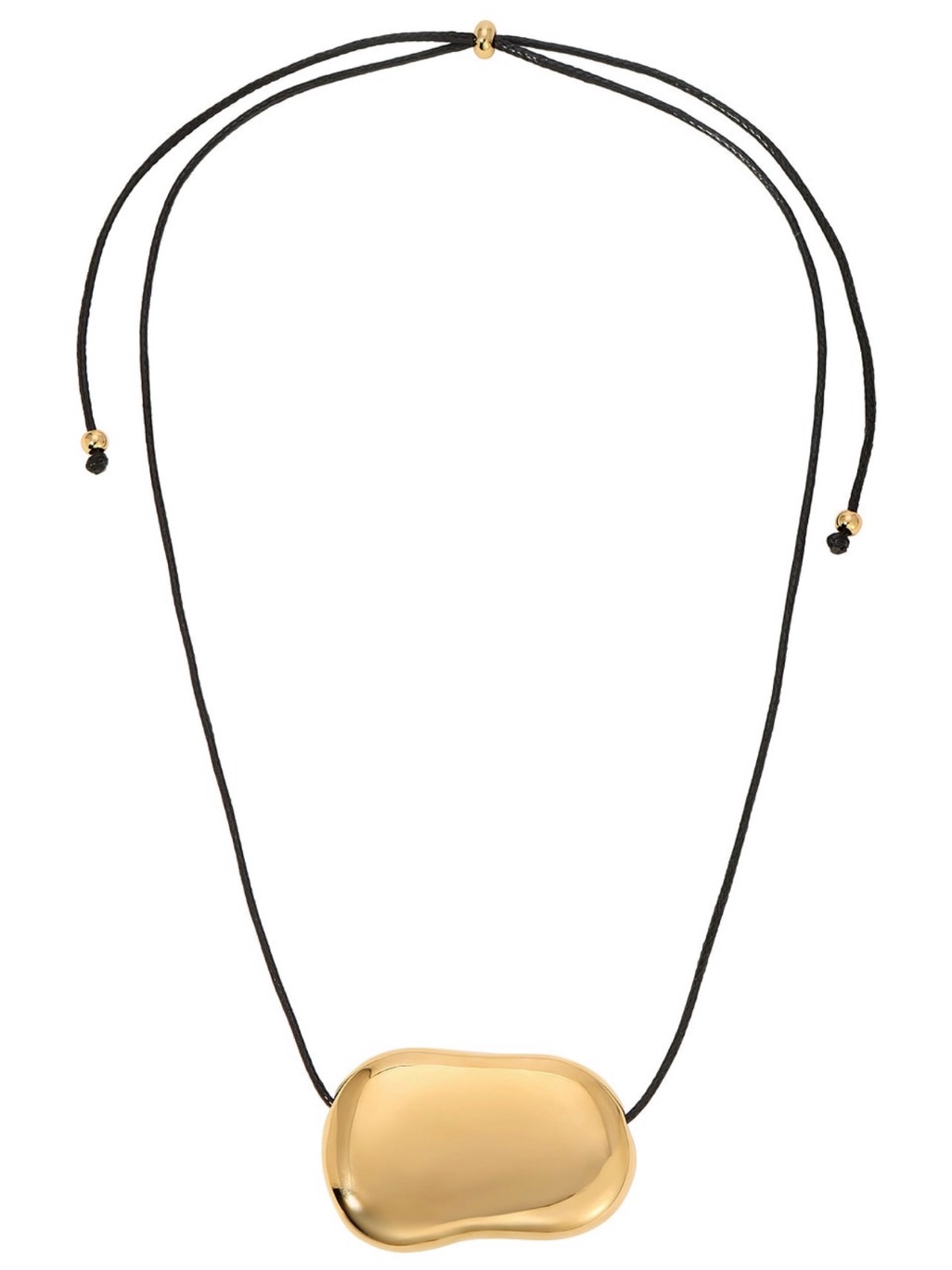 Heaven Mayhem Julia Necklace In Gold & Black